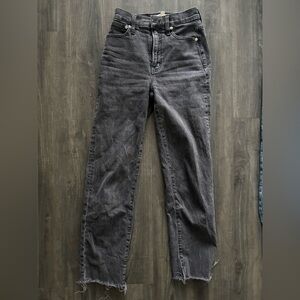 Madewell Perfect Vintage Straight Jean Black